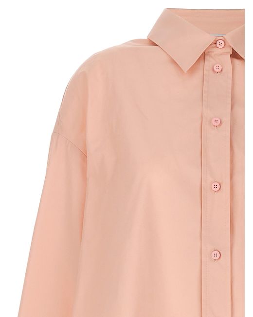 The Attico Pink Diana Shirt, Blouse