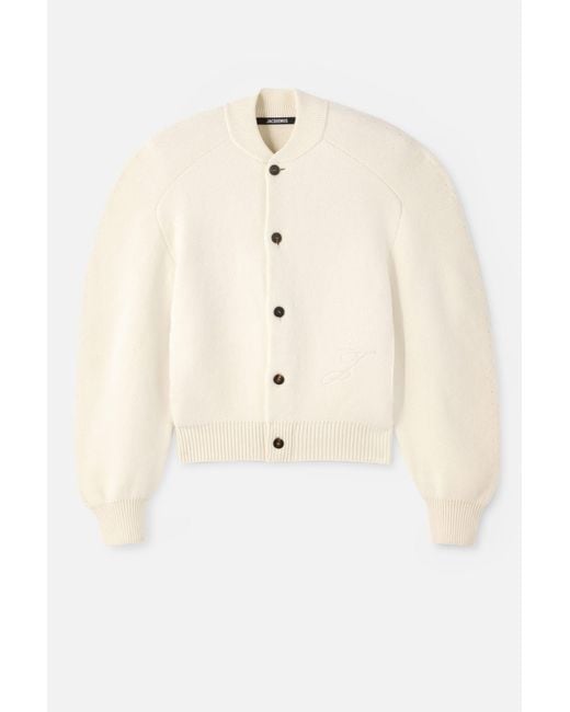 Jacquemus Natural Le Cardigan Pallone for men