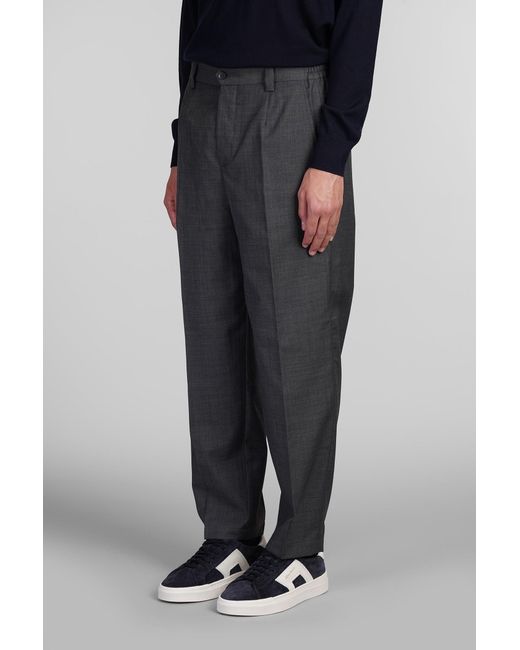 Briglia 1949 Black Portofinos Pants for men