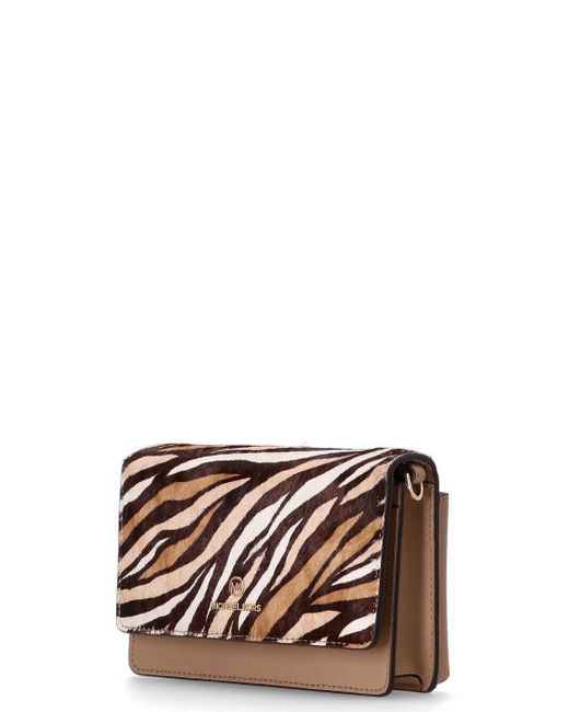 Michael Kors Xs Ew Sling Xbody Wallet in Brown Lyst