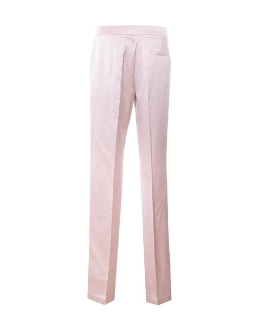 ANDAMANE Pink Trousers Viscose