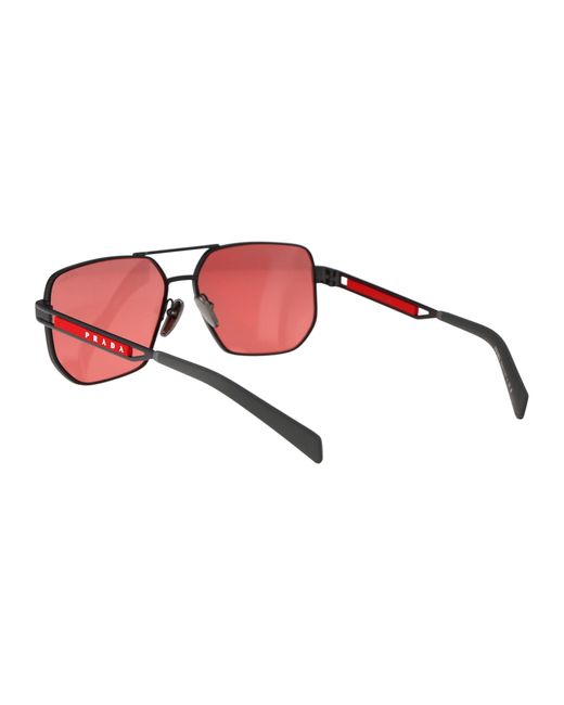 Prada Linea Rossa Pink 0Ps 51Zs Sunglasses for men
