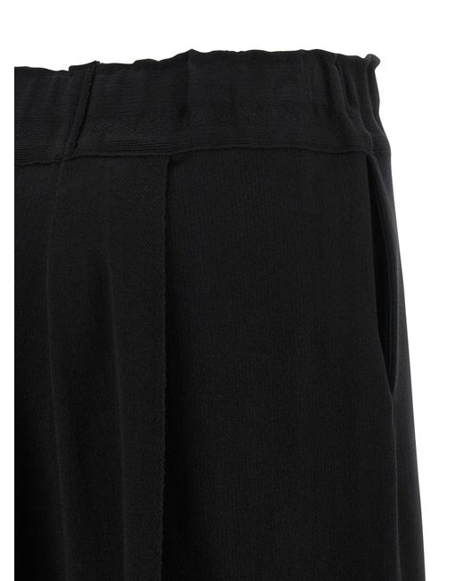Issey Miyake Black Campagne' Pants