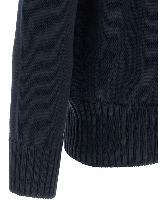 Givenchy Blue Paris' Turtleneck Sweater for men