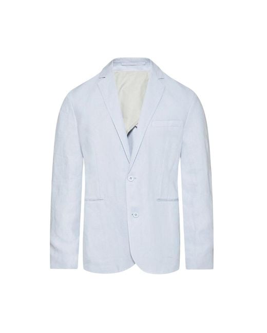 Orlebar Brown Blue Ullock Linen-277880-Light Island Sky, Clothing for men