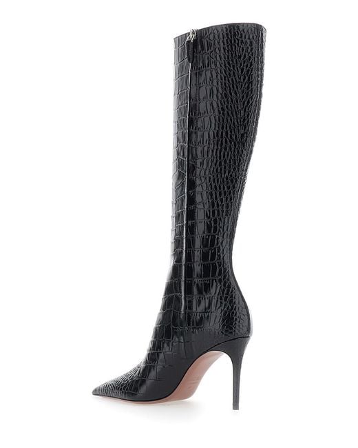 Paris Texas Black Boots Vera 85 Leather Calf