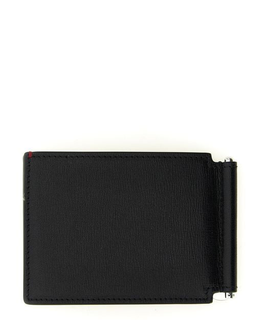 Brunello Cucinelli Black Goatskin Money Clip Accessory for men