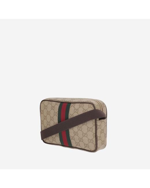 Gucci Natural Mini Gg Shoulder Bag Cotton