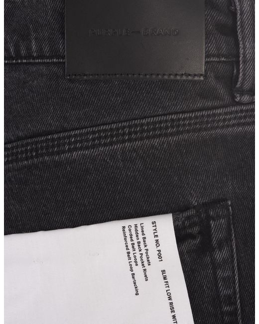 Purple Brand Blue P001 Shadow Inseam Jeans for men