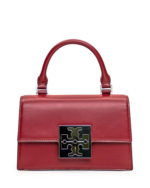 Tory Burch Mini Bag In Leather in Red | Lyst