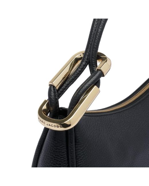 Marc Jacobs Black The Dual Hobo Bag