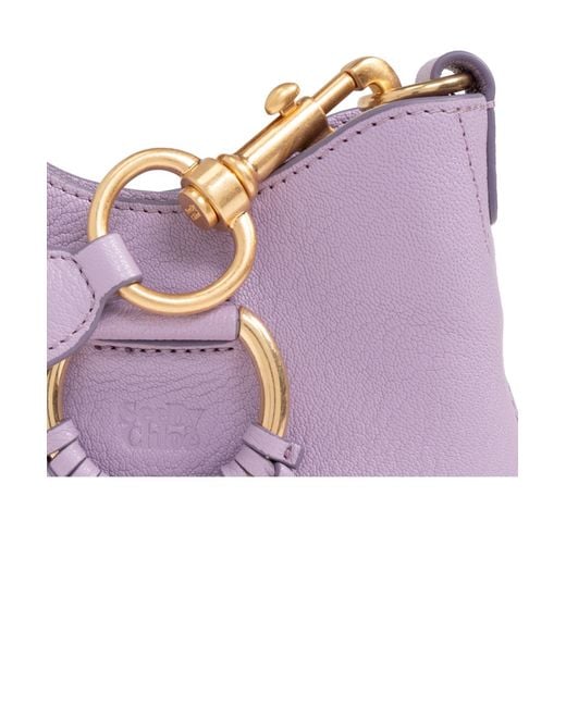 See By Chloé Purple 'mara Small' Shoulder Bag,