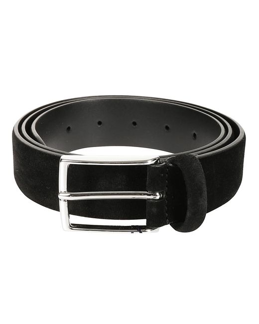 Andersons Black Belt Leather for men
