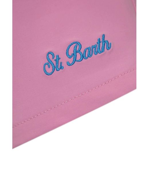 Mc2 Saint Barth Pink Comfort Swimsuit for men