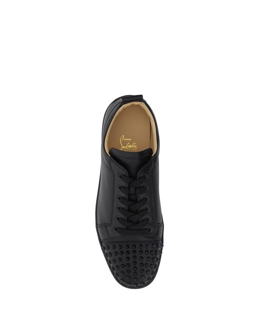 Christian Louboutin Blue Louis Junior Spikes Sneakers for men