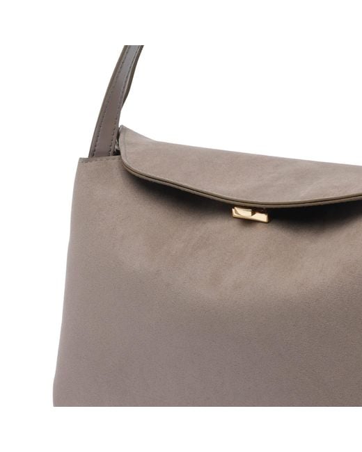 THEMOIRÈ Gray Eudora Shoulder Bag