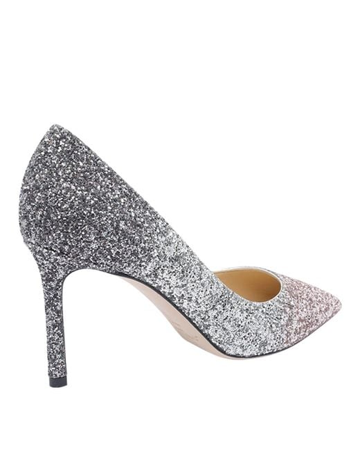 Jimmy Choo Metallic Romy Pumps