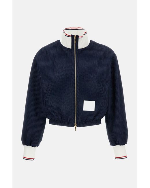 Thom Browne Blue Short Jacket