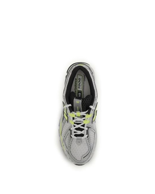 New Balance White Sneakers 1906R Metallic Metallic/Alkaline Upper: Polyamide Trainers