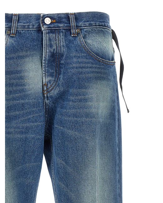 N°21 Blue Pleated Jeans