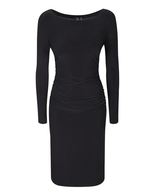 Norma Kamali Dresses in Black | Lyst
