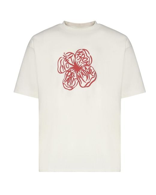 Drole de Monsieur White T-Shirts And Polos Cotton for men
