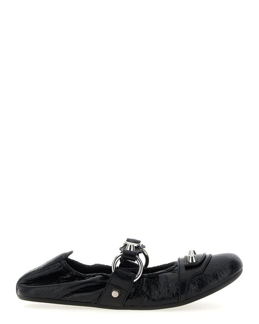 バレエシューズ Balenciaga Le City Ballet Flats Balenciaga Le City Ballet Flats in Black | Lyst
