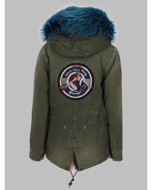 MR & MRS Green Parka Cotton Jacket