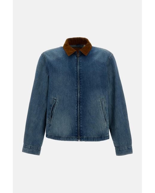 Levi's Blue Denim Work Jacket for men