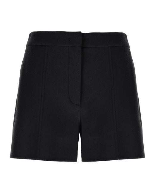 Sportmax Black Buono Shorts