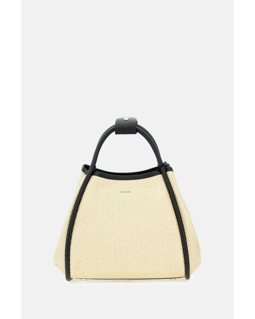 Max Mara Natural Summer Marines Rafia Handbag