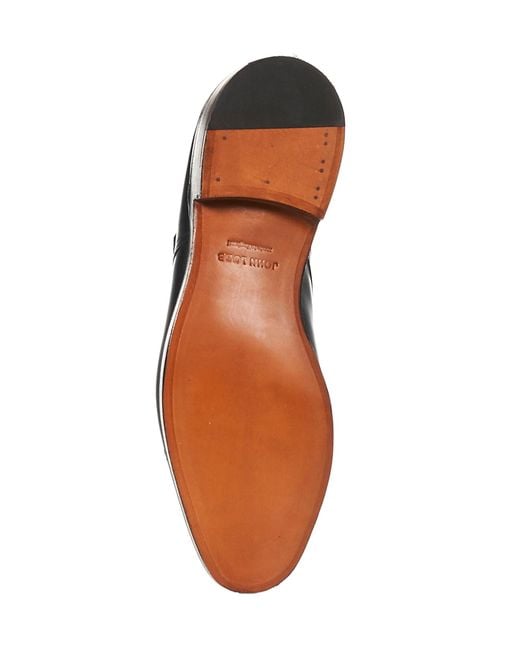 John Lobb Black Double Monk Strap Shoes William Leather Accessories for men