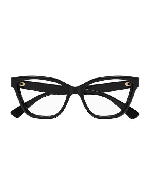 Gucci Black Gg1589O Linea Lettering Eyeglasses