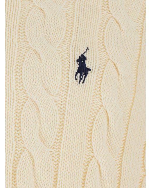 Polo Ralph Lauren Natural Crewneck Sweater Cotton Tops for men