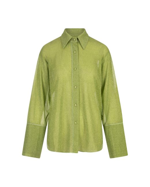 Oseree Green Lime Lumiere Shirt