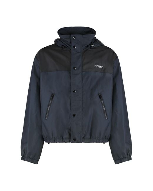 Céline Blue Windbreaker for men