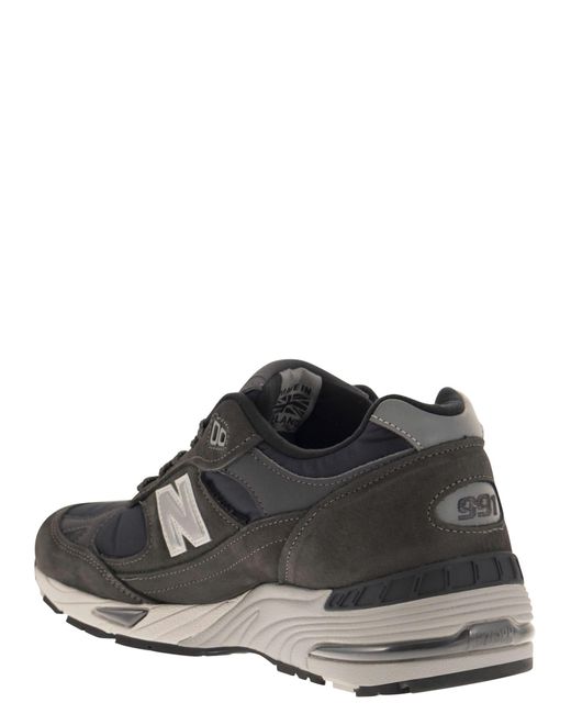 New Balance Black 991 Sneakers Lifestyle for men