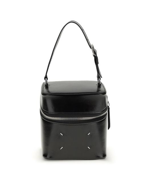 Maison Margiela Black Big Cube Bucket Bag Calf Leather Bos Taurus