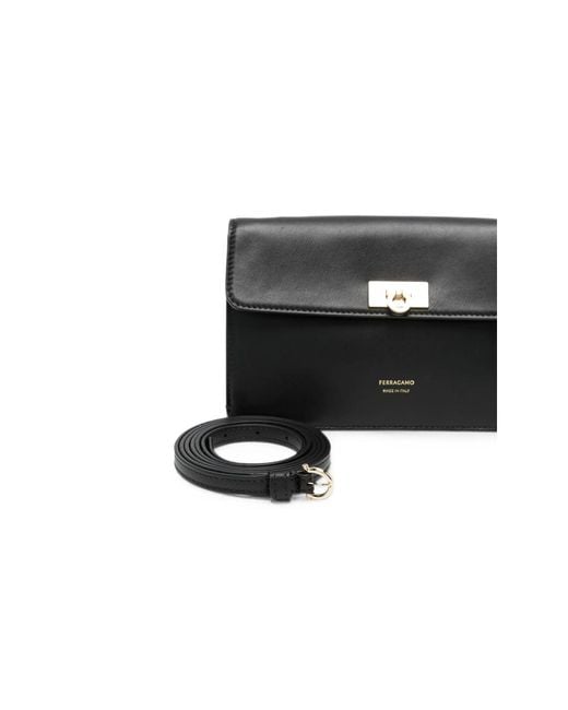 Ferragamo Black Handbag Wallets & Purses