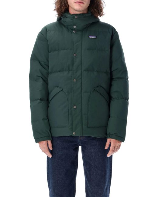 Patagonia green puffer top