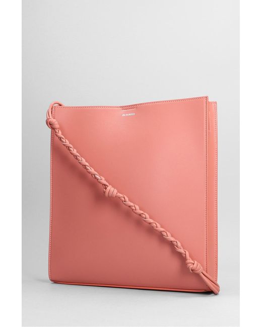 Jil Sander Pink Tangle Medium Bag