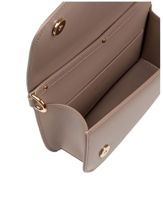 Dolce & Gabbana Pink 3.5 Leather Crossbody Bag With Dg Logo