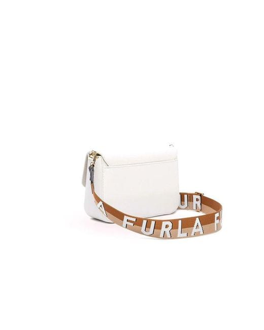 Furla White Crossbody Bag Leather Crossbody-Bags
