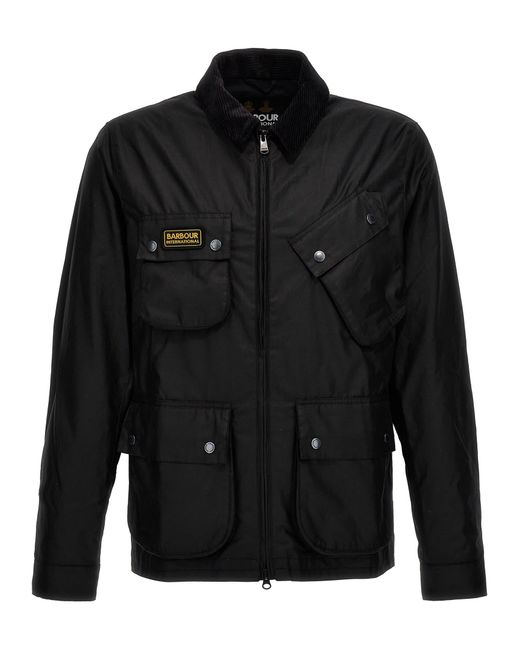 Barbour Black 'Sefton' Jacket for men