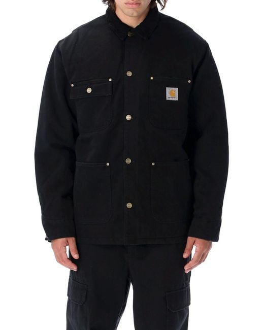 Carhartt Og Chore Coat in Black for Men | Lyst