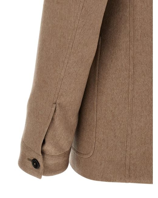 Zegna Brown Il Conte Jacket for men
