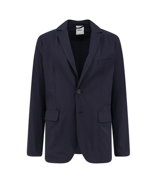 Aspesi Blue Clothing Poliammide Elastan for men