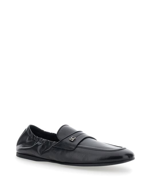 Dolce & Gabbana White Loafers Ariosto for men