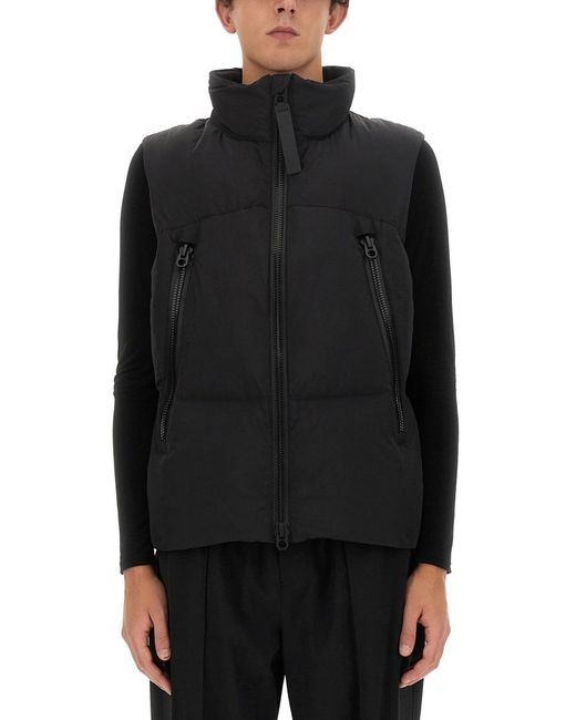 JG1 Black Zip Jacket Shell: Nylon Waistcoats & Gilets for men