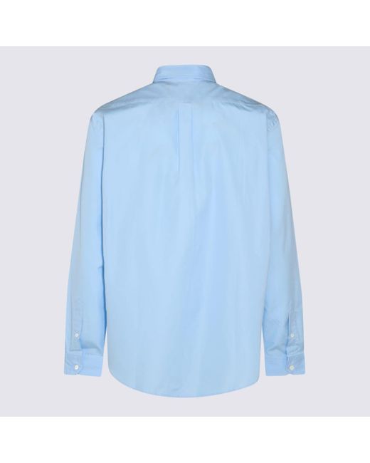 Y. Project Blue Light Cotton Shirt for men